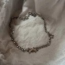 Choker z chirurgickej ocele Retiazkový náhrdelník s hviezdami Dámsky minimalistický šperk Nastaviteľná dĺžka Moderný dizajn 3