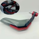 Chrániador de vento universal para guiador de motocicleta, scooter e bicicleta elétrica proteção para manetes de travão reforço em alumínio várias cores 10