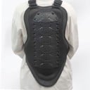 Chránič hrudníku a zad pre dospelých veľkosť L ochranná vesta dĺžka chrbta 57 cm obvod pása 94–113 cm čierna pre motokros 2