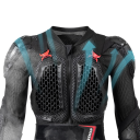 Chránič těla na motorku s chrániči hrudníku ramen a loktů Bederní pás na suchý zip PE a EVA Unisex moto oblečení na motokros 3
