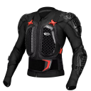 Chránič těla na motorku s voštinovými chrániči hrudníku Chrániče ramen a loktů Polyester a nylon Unisex moto oblečení na motokros 3