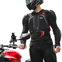Chránič těla na motorku s voštinovými chrániči hrudníku Chrániče ramen a loktů Polyester a nylon Unisex moto oblečení na motokros 7