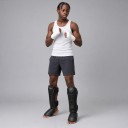 Chrániče holení a nártu na Muay Thai veľkosť S Pre výšku 105–135 cm Zosilnená ochrana členku Pre deti Box aj taekwondo 10