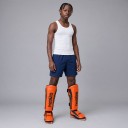 Chrániče holení a nártu velikost S Délka 30 cm Měkká PU kůže a EVA Na kickbox a taekwondo Box i bojová umění 12
