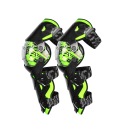 Chrániče kolen na motorku kloubové 30–180° délka 44 cm s elastickými popruhy 30 cm ochranné pro motokros a terénní jízdu 7