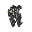 Chrániče kolen na motorku ochranné 43 x 18 cm pevná konstrukce pro motokros horskou cyklistiku a terénní jízdu 2