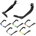 Chrániços de manetes CNC em alumínio 7/8" 22 mm Manetes de proteção para travão e embraiagem Motociclo Scooter Enduro Acessórios coloridos 1