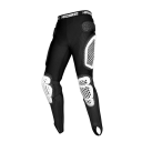 Chráničové kalhoty na motorku s chrániči kolen boků a stehen Návleky na chodidla Polyester a nylon Unisex moto oblečení na motokros 1