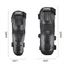 Chránițe universale pentru genunchi cu ventilație Motocross Enduro Ciclism Inline Ochelari de protecție cu curele ajustabile Plastic rezistent și umplutură moale 2