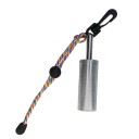 Chrastítko di sicurezza subacqueo 11,8 x 2,8 cm Strumento di segnalazione per bombole subacquee Strumento acustico per comunicazione e avviso 5