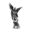 Christliche Figur des heiligen Michael 8 x 4,2 cm Metalllegierung Religiöse Statue des Erzengels Dekoration des Altars Schutzsymbol des Glaubens 1