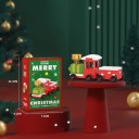 Christmas Building Set Train 9.2 x 3.9 x 4.5 cm 177 pcs Micro Blocks Plastic Model Mini Building Set Christmas Decoration 2