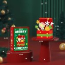 Christmas Building Set Treasure Chest with Gifts 6.3 x 4.5 x 5.4 cm 184 pcs Micro Bricks Plastic Model Mini Building Set Christmas Decoration 2