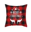 Christmas Cushion Cover Checkered 8