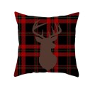 Christmas Cushion Cover Checkered 22