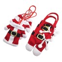 Christmas Cutlery Wrap 6 pcs 1