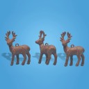 Christmas Decoration Reindeer 2 pcs 6