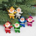 Christmas Decoration Santa Claus 6 pcs 2