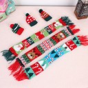 Christmas Decorative Scarf with Bottle Hat J3473 6