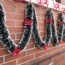 Christmas Garland with Bows J1638 4