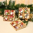 Christmas Hanging Gnome Decoration 12 pcs 6