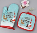 Christmas Oven Gloves 2 pcs 5