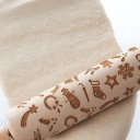 Christmas Rolling Pin with Pattern 11