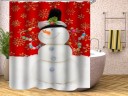Christmas Shower Curtain C52 9
