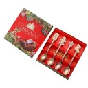 Christmas Spoons in Gift Box 4 pcs N990 1