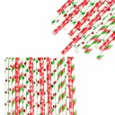 Christmas Straws 25 pcs 7