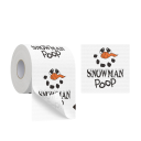 Christmas Toilet Paper 10 x 10 cm 2 Layers Roll with Christmas Motifs Decorative Paper Napkins Home and Kitchen Christmas Decoration 1