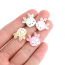 Χριστουγεννιάσιες μίνι διακοσμήσεις τάρανδος 10 τμχ 1