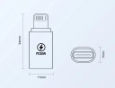 Χρωματιστοί προσαρμογείς USB-C σε Lightning για γρήγορη φόρτιση και μεταφορά δεδομένων τύπου C σε σύνδεσμο iOS συσκευών Apple 2
