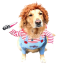 Chucky Puppe Hundekostüm Halloween Hundekostüm Lustiges Hundekostüm 2