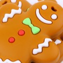 Chupeta de silicone em forma de bolacha de gengibre 5