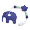 Chupeta de silicone em forma de elefante J3531 15