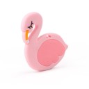 Chupeta de silicone em forma de flamingo 5