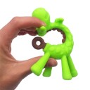 Chupeta de silicone girafa 3