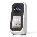 Chytrá dětská chůvička s HD kamerou Wi-Fi Displej Obousměrné videohovory Otočná o 360° Noční vidění Detekce pohybu Bílá Pro miminka 1