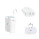 Chytré kapkové zavlažovací čerpadlo s Wi-Fi a Bluetooth 71 x 90 mm USB-C 18650 baterie 4 pumpy bílé na automatické zalévání květin v květináčích 3