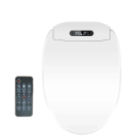 Chytré WC sedátko s dálkovým ovládáním, vyhřívané, bidetové se sušením teplým vzduchem, LCD displejem, velikost 510 mm, bílé, 220–230 V 5