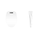 Chytré WC sedátko s dálkovým ovládáním, vyhřívané, bidetové se sušením teplým vzduchem, LCD displejem, velikost 510 mm, bílé, 220–230 V 2