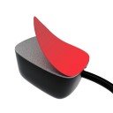 Čierny kolískový spínač s 60 cm káblom, Napätie DC12V, Prúd 10A, Veľkosť 3,1 cm, Materiál PC 2