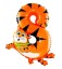 Cifre cu balon animal 10