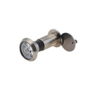 Cilindro per porta 200° con visione grandangolare 16 mm lente ottica lega di zinco spioncino di sicurezza per porte d'ingresso controllo 5