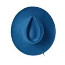 Cilindru din piele întoarsă 55–58 cm Margine lată 9,5 cm Pălărie elegantă din poliester și bumbac Cilindru retro stilat 5