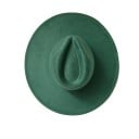 Cilindru din piele întoarsă 55–58 cm Margine lată 9,5 cm Pălărie elegantă din poliester și bumbac Cilindru retro stilat 19