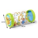 Cilindruț pentru copii gonflabil 22x48 cm cu zornăitoare și clopoțel, material PVC ecologic, jucărie educativă pentru bebeluși, max 25kg, ideal pentru 6 luni până la 3 ani 2