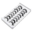 Cils artificiels autocollants 8 paires 15
