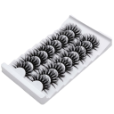 Cils artificiels autocollants 8 paires 9